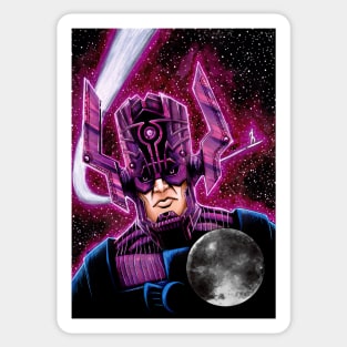 Galactus and Silver Surfer Sticker